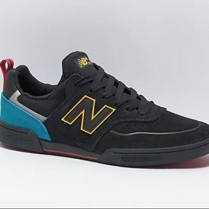 New Balance Numeric 288 Black & Turquoise Skate Shoes